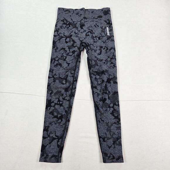 Gymshark Pants - Gymshark Adapt‎ Camo Seamless Athletic Leggings in Black Women's Size Medium